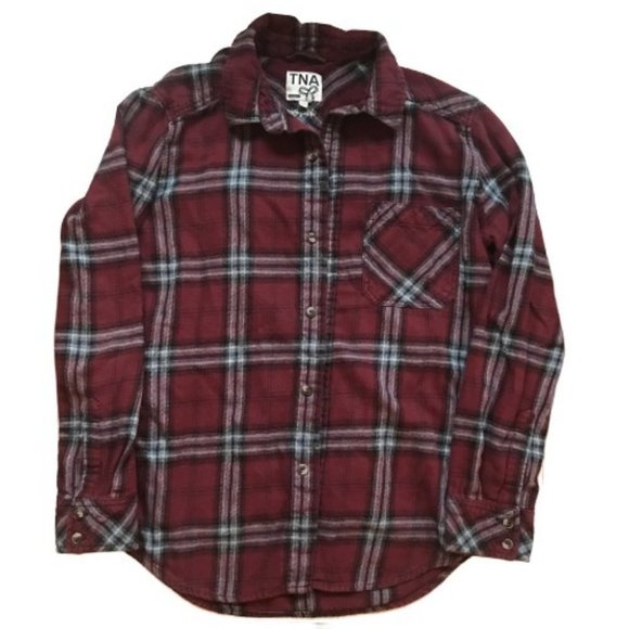 Aritzia TNA Over Sized Farm Core Shirt - Picture 1 of 4